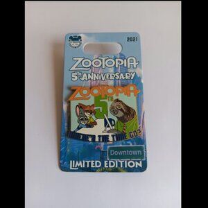 Disney Parks Zootopia Judy Hopps "Where'd The Time Go?" Pin PB1B8